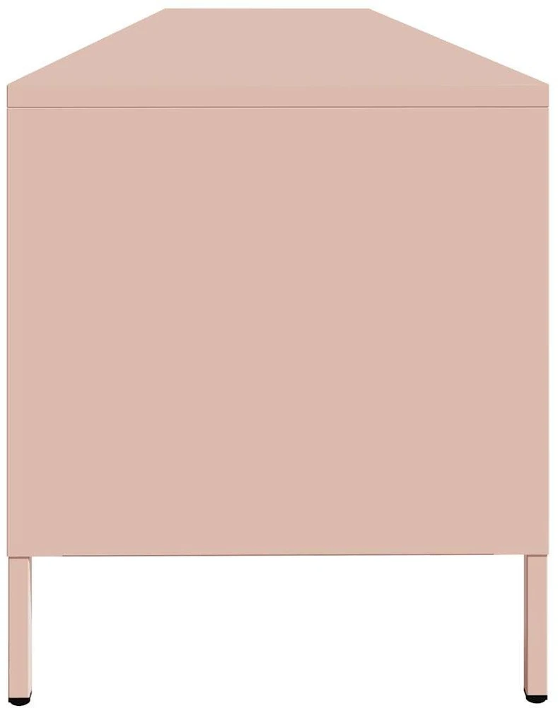 TV staliukas Televizoriaus spintelė, rožinės, 202x39x43,5 cm, plienas