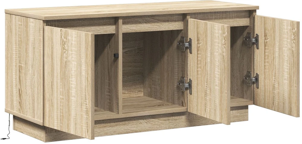 TV staliukas Televizoriaus spintelė 100 x 38 x 49 cm Sonoma ąžuolas