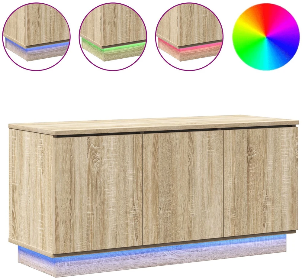 TV staliukas Televizoriaus spintelė 100 x 38 x 49 cm Sonoma ąžuolas