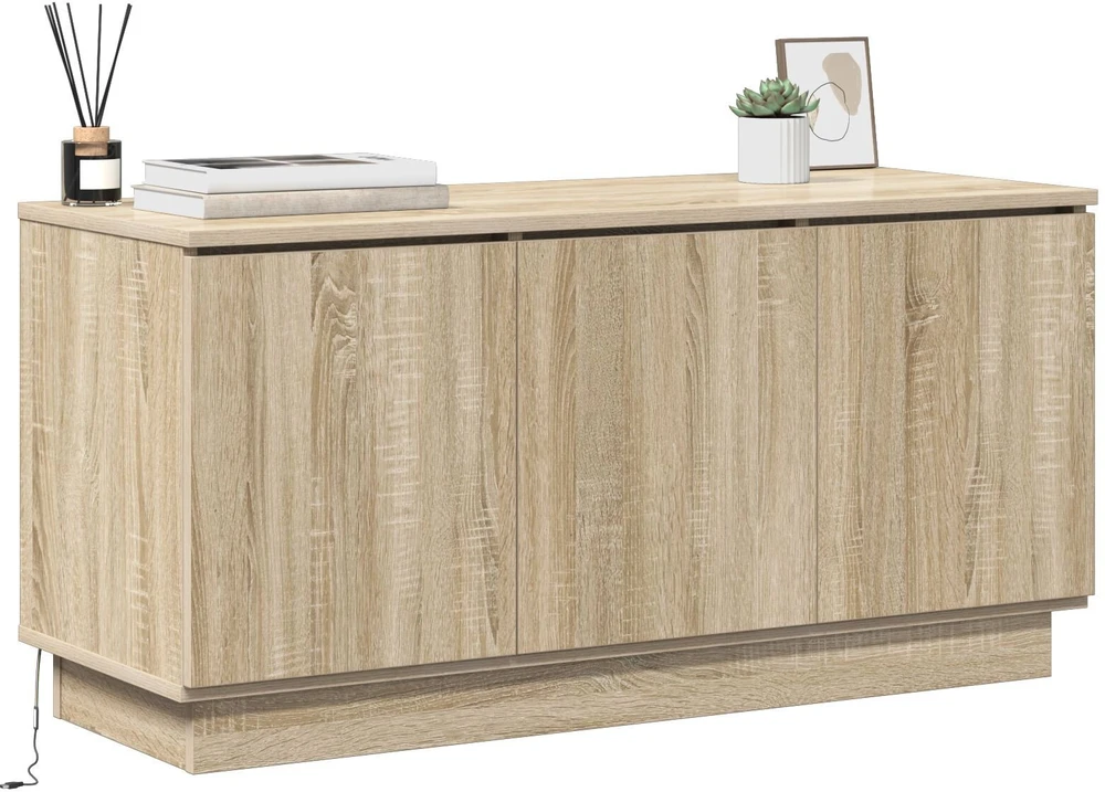 TV staliukas Televizoriaus spintelė 100 x 38 x 49 cm Sonoma ąžuolas