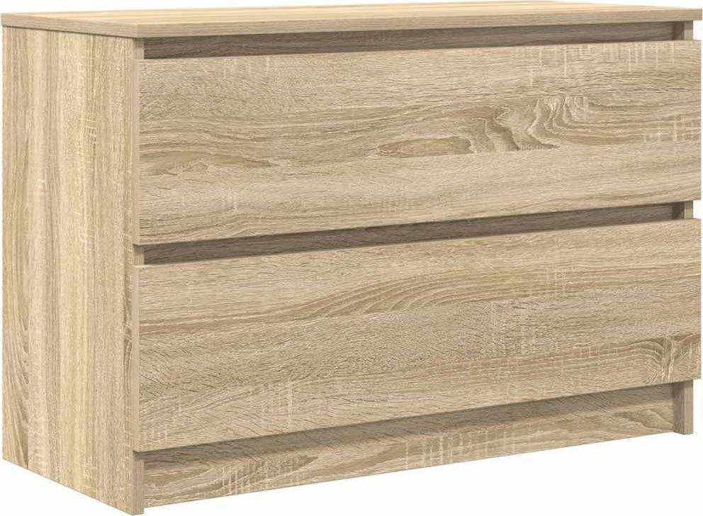 TV staliukas Televizoriaus spintelė, ąžuolo, 80x35x54 cm, apdirbta mediena