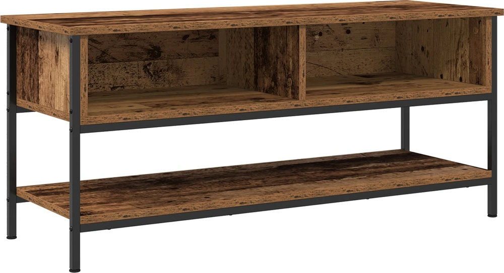 TV staliukas TV spintelių komplektas 100 x 35 x 45 cm Senovinis medis