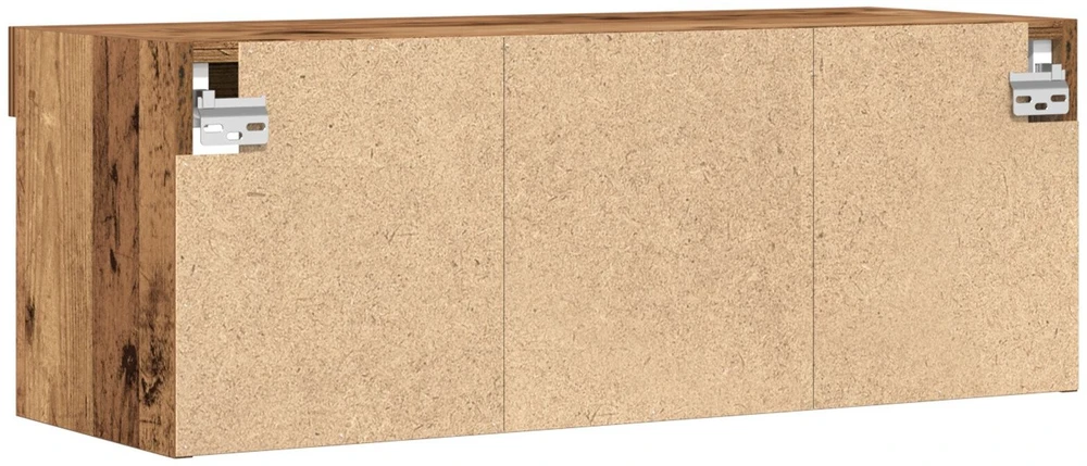 TV staliukas TV spintelių komplektas 80 x 30 x 30 cm Sena mediena