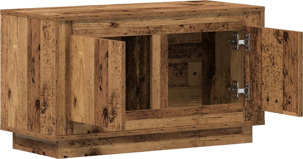 TV staliukas Televizoriaus spintelė 80 x 35 x 45 cm Sena mediena