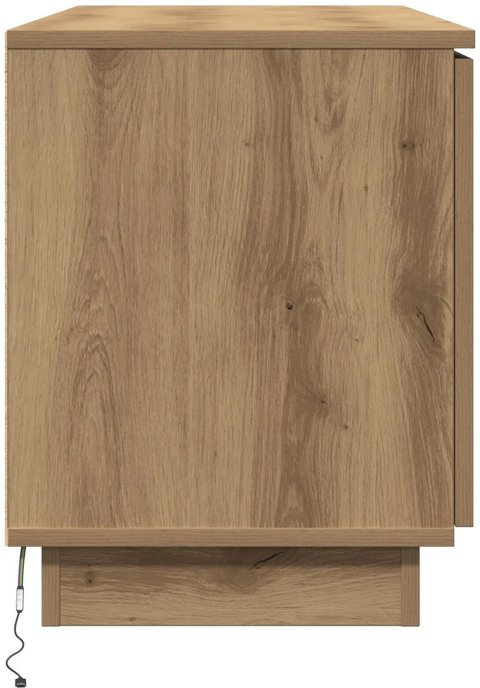 TV staliukas Televizoriaus spintelė 100 x 38 x 49 cm Amatininkų ąžuolas