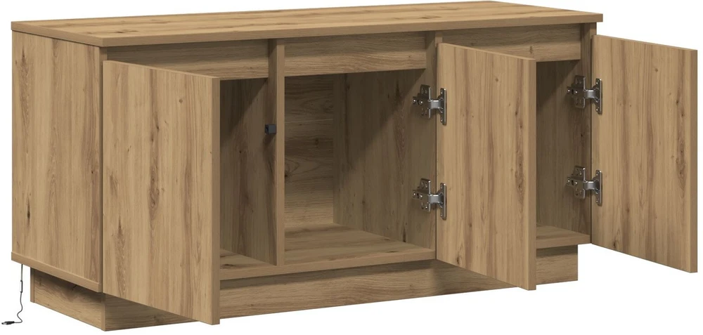 TV staliukas Televizoriaus spintelė 100 x 38 x 49 cm Amatininkų ąžuolas