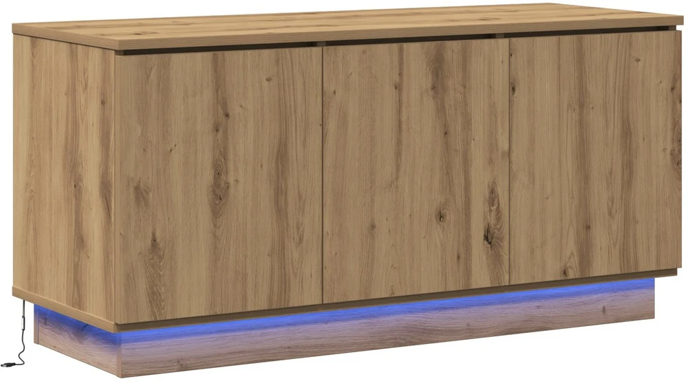 TV staliukas Televizoriaus spintelė 100 x 38 x 49 cm Amatininkų ąžuolas