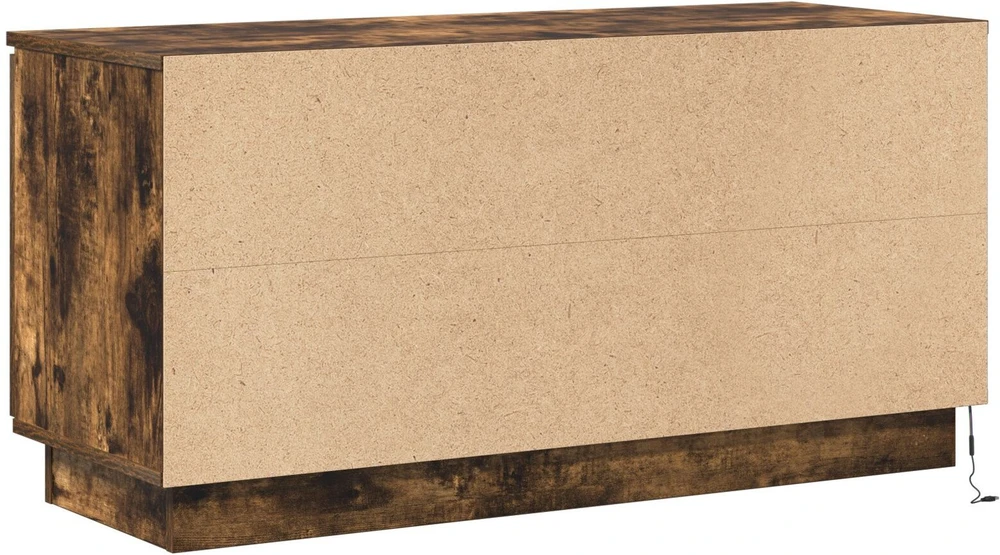 TV staliukas Televizoriaus spintelė 100 x 38 x 49 cm Rūkyta ąžuolas