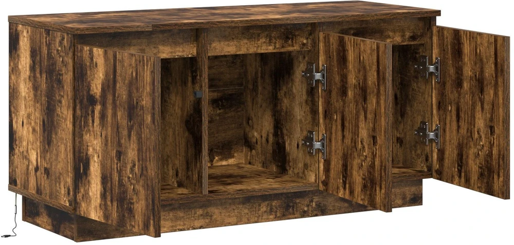 TV staliukas Televizoriaus spintelė 100 x 38 x 49 cm Rūkyta ąžuolas