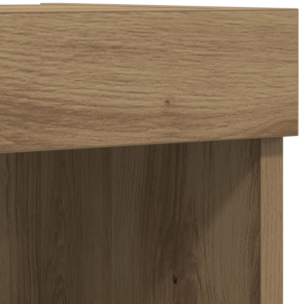 TV staliukas TV spintelių komplektas 80 x 30 x 30 cm artisano ąžuolo