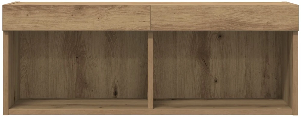 TV staliukas TV spintelių komplektas 80 x 30 x 30 cm artisano ąžuolo