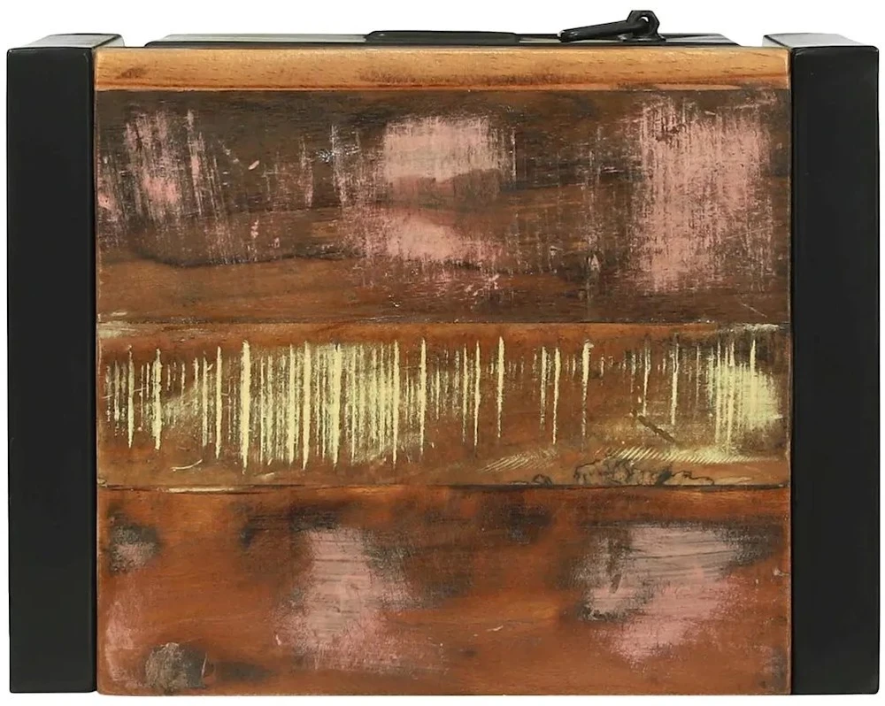 Vonios spintelė Ruda 40 x 30 x 40 cm Kietas atkurtas medis