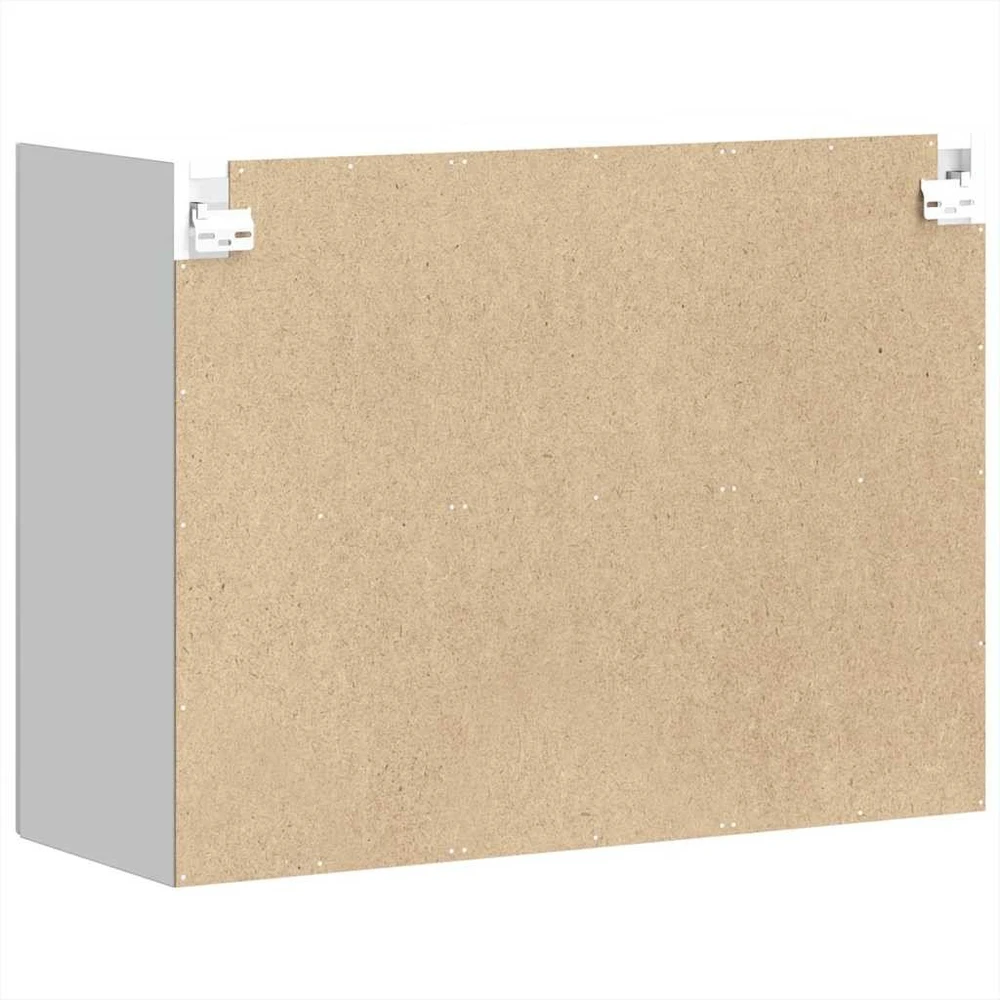 Sieninė virtuvės spintelė su stiklinėmis durimis "Lucca"