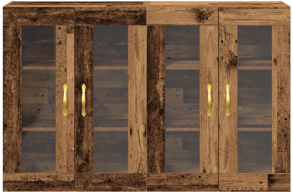 Sieniniai baldai 2 vnt. Senovinis medis 69,5 x 34 x 90 cm