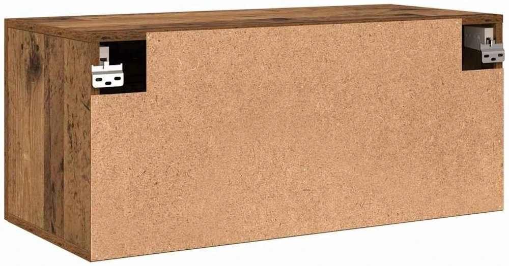 Sieninė spintelė 80 x 36.5 x 35 cm Apdirbta mediena