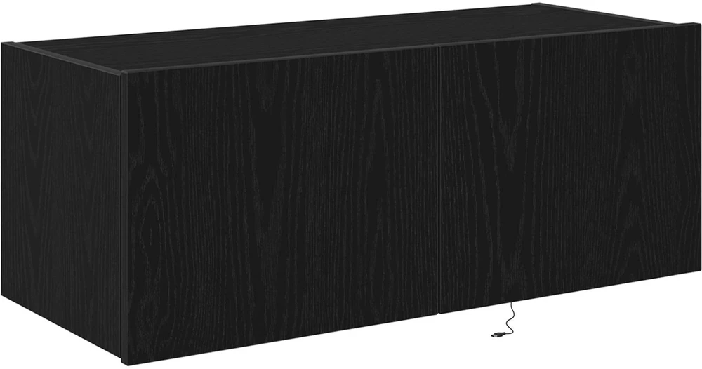 TV staliukas TV sieninė spintelė 80 x 35 x 31 cm Juodas ąžuolas