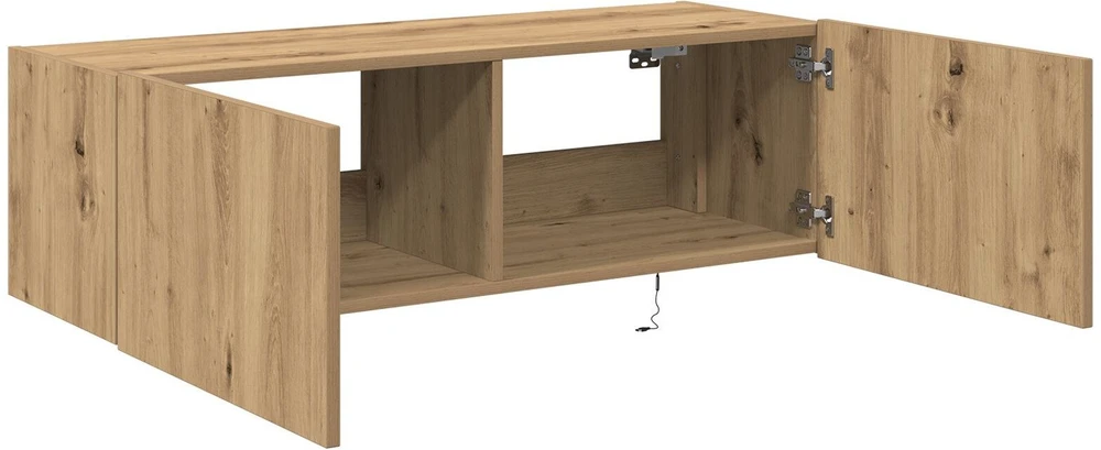 TV staliukas TV sieninė spintelė 100 x 35 x 31 cm Amatininkų ąžuolas