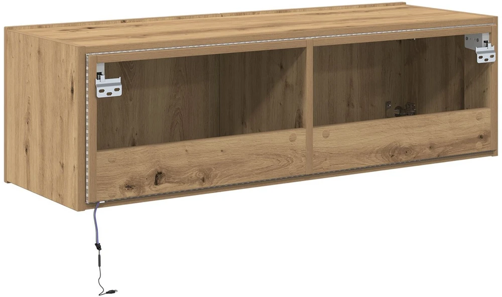 TV staliukas TV sieninė spintelė 100 x 35 x 31 cm Amatininkų ąžuolas
