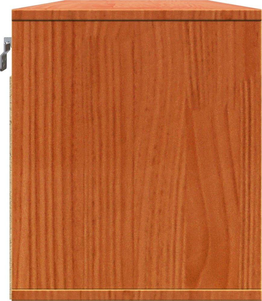 Sieninė spintelė su lentyna Vaško ruda 100 x 30 x 35 cm
