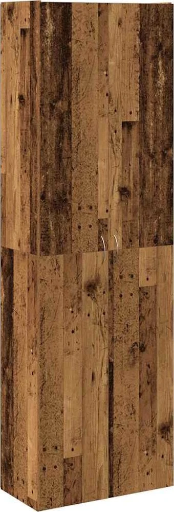 Komoda, sena mediena, 60x32x190 cm, inžinerinė mediena
