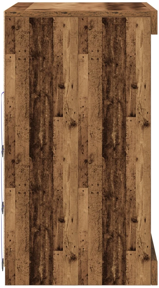LED Bufetas Senas medis 60,5 x 37 x 67 cm Apdirbta mediena