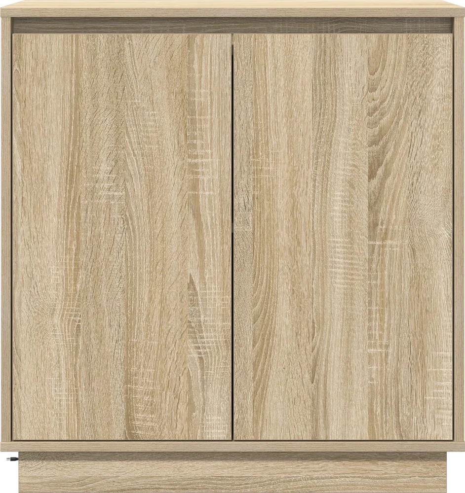 LED Bufetas Sonoma ąžuolas 71 x 34,5 x 75 cm Apdirbta mediena