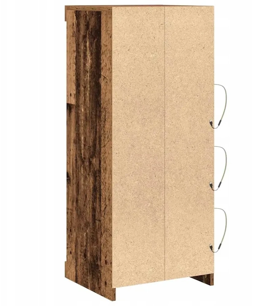 LED Bufetas Senas medis 41 x 37 x 100 cm Apdirbta mediena