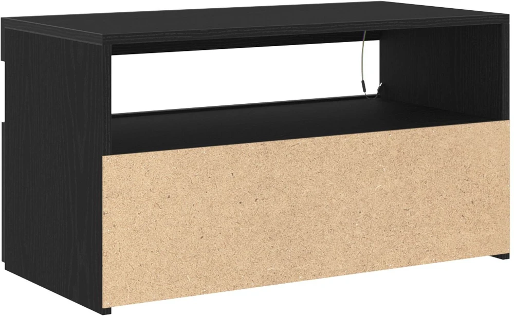 TV staliukas Televizoriaus spintelė 75 x 35 x 40 cm Juodas ąžuolas