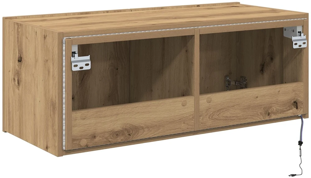 TV staliukas TV sieninė spintelė 80 x 35 x 31 cm Amatininkų ąžuolas