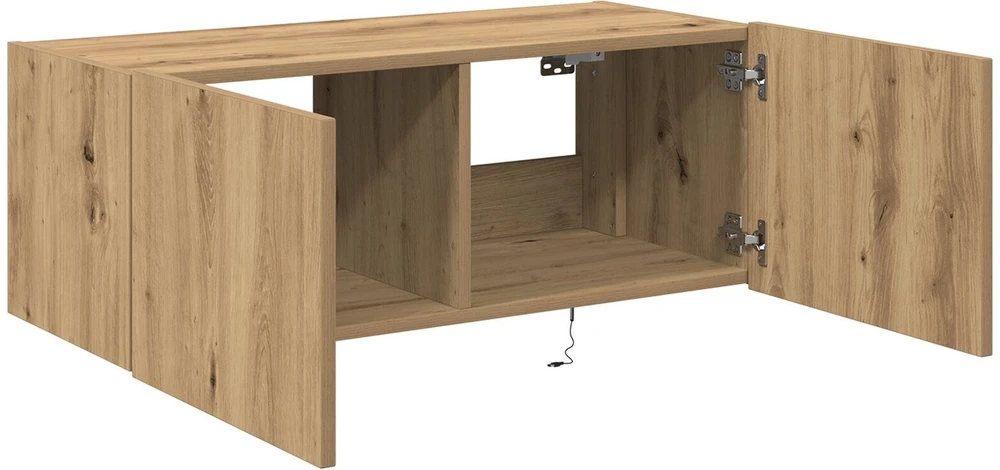 TV staliukas TV sieninė spintelė 80 x 35 x 31 cm Amatininkų ąžuolas