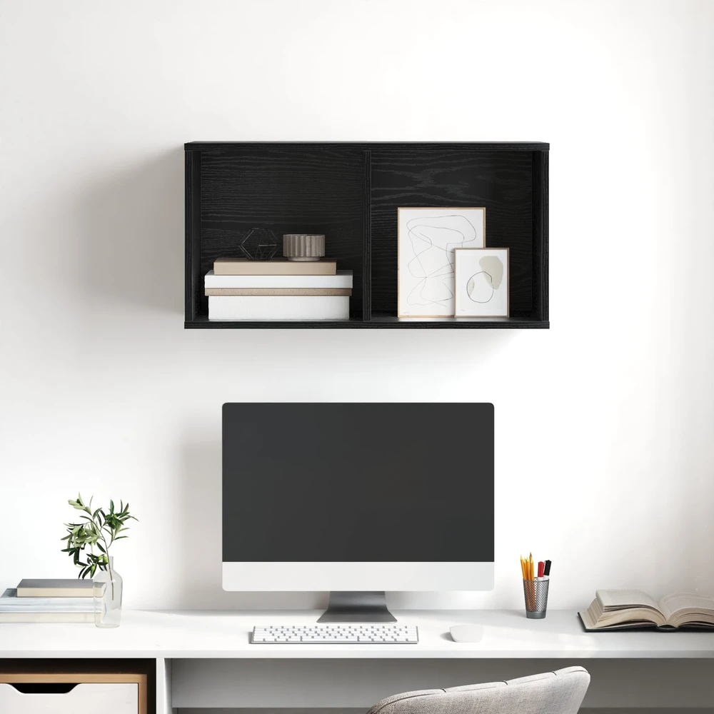 TV staliukas TV spintelių komplektas 37 x 37 x 72 cm Juodas ąžuolas