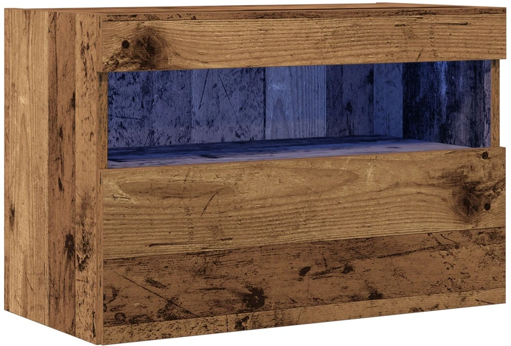 TV staliukas TV sieninė spintelė 60 x 30 x 40 cm Sena mediena