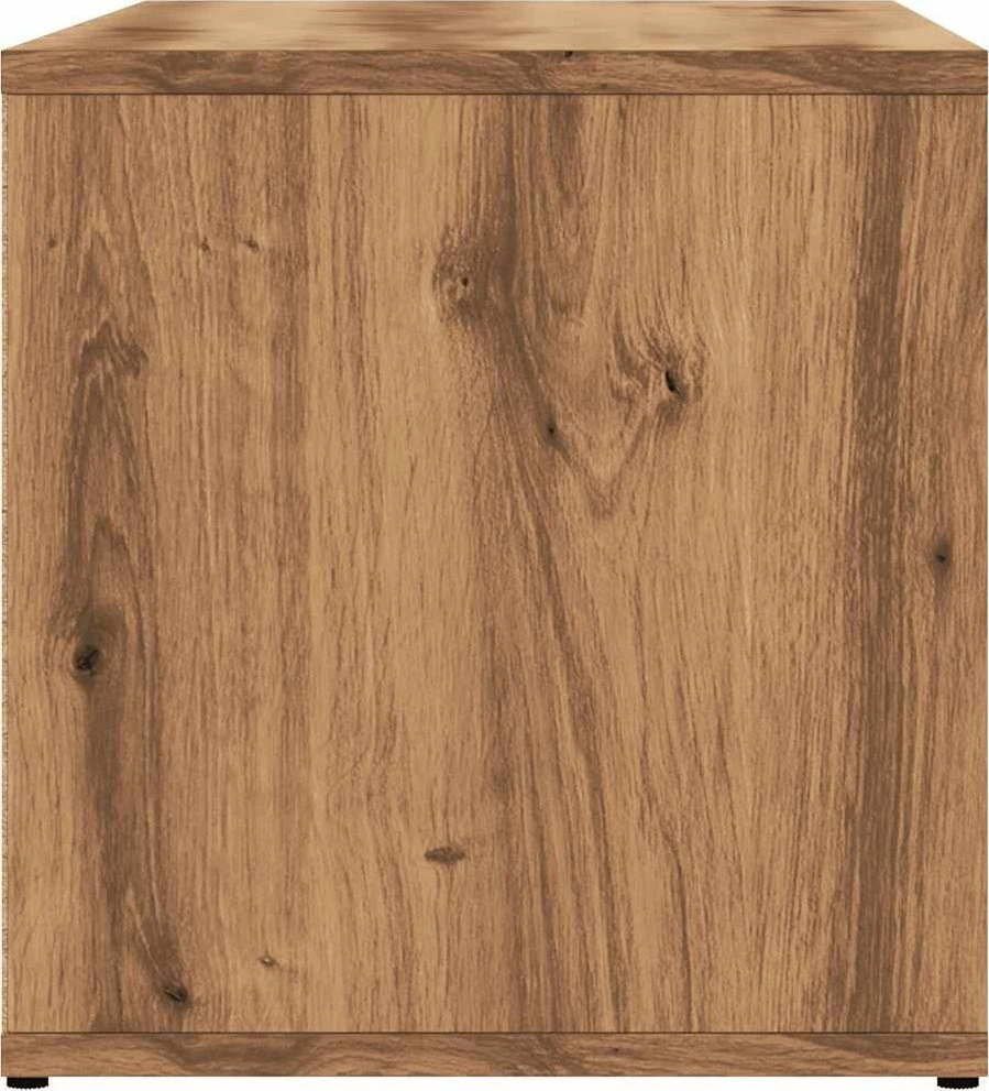TV staliukas Televizoriaus spintelė, artisano ąžuolo, 80x34x35,5cm, mediena