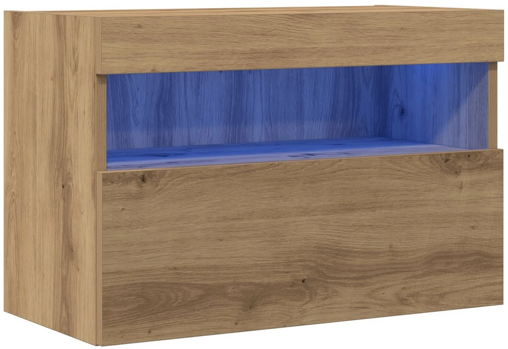 TV staliukas TV sieninė spintelė 60 x 30 x 40 cm artisano ąžuolo