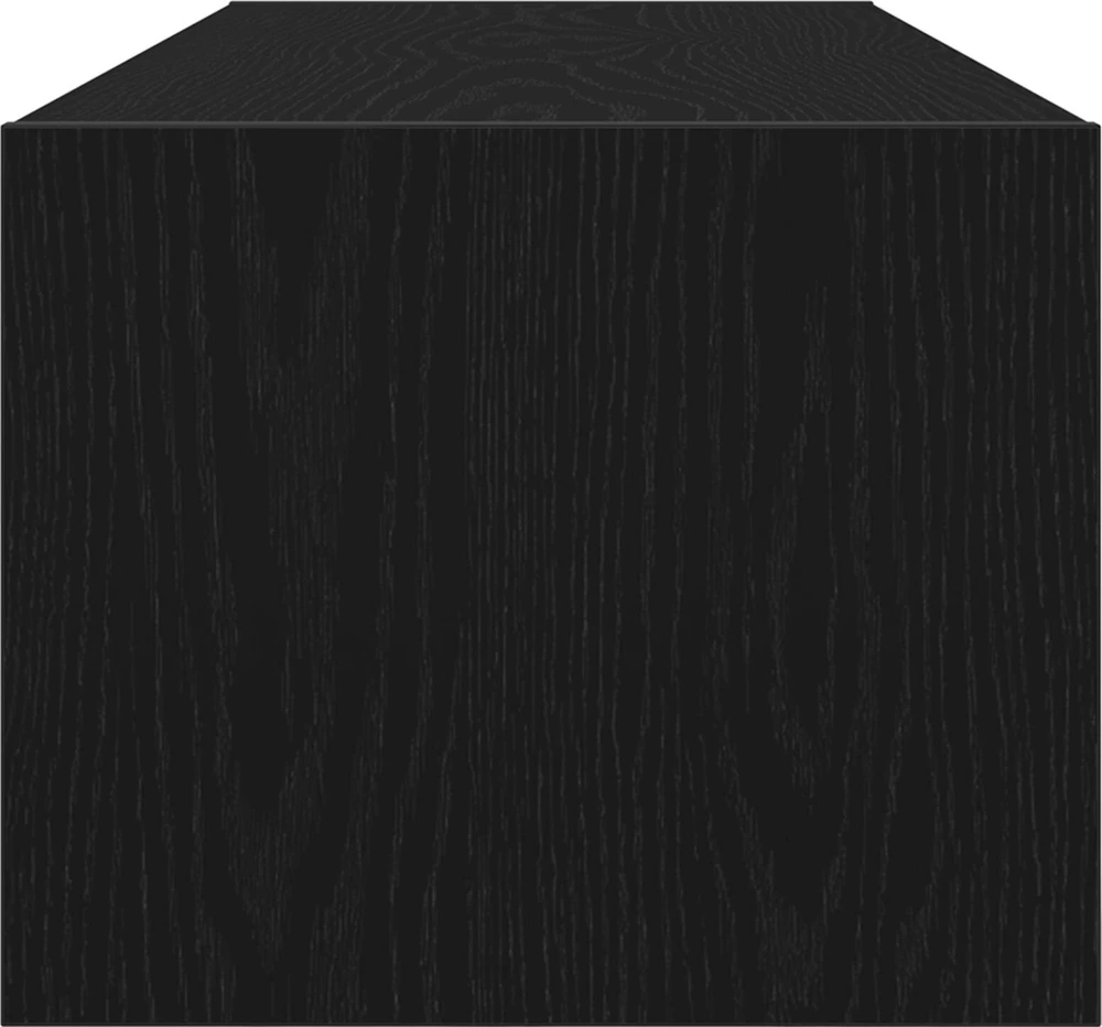 TV staliukas Televizoriaus spintelė 100 x 31 x 25,5 cm juoda ąžuolo