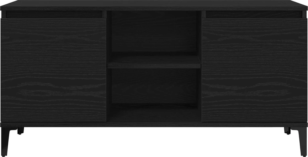 TV staliukas Televizoriaus spintelė 102 x 35 x 50 cm Juodas ąžuolas