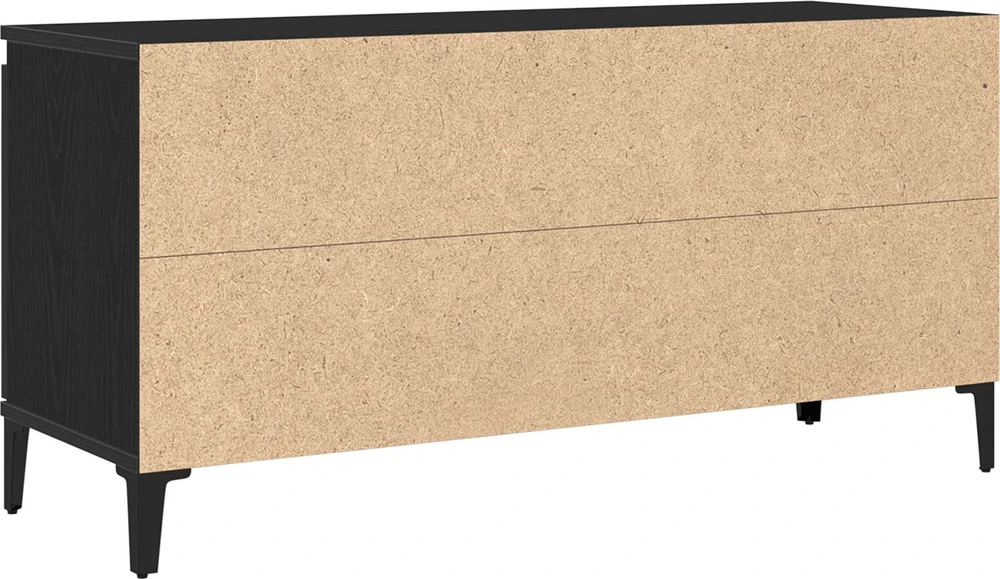 TV staliukas Televizoriaus spintelė 102 x 35 x 50 cm Juodas ąžuolas