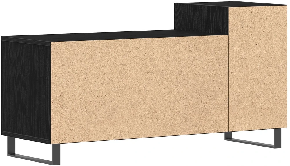 TV staliukas TV spintelių komplektas 100 x 35 x 55 cm Juodas ąžuolas