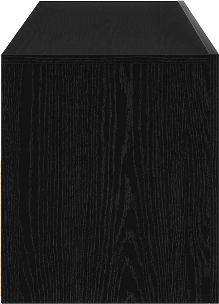 TV staliukas Televizoriaus spintelė 60 x 35 x 40 cm Juodas ąžuolas