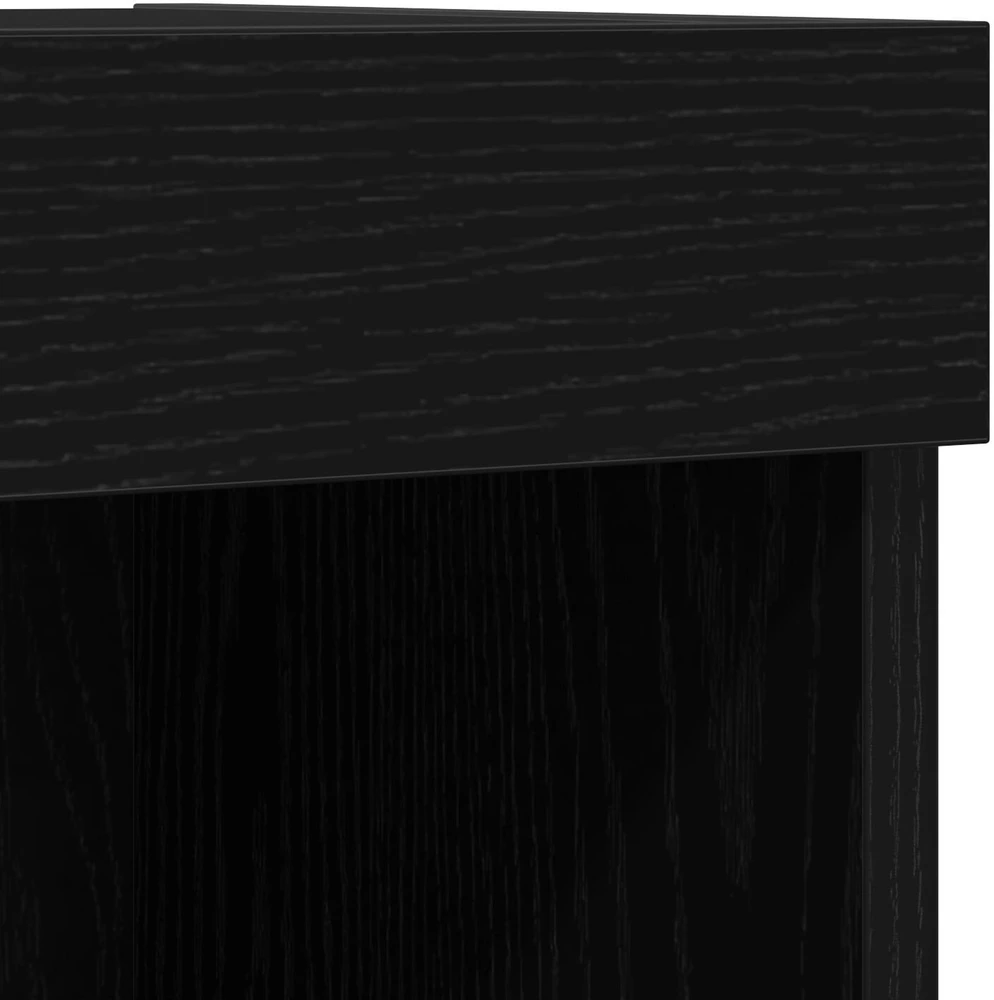 TV staliukas TV spintelių komplektas 80 x 30 x 30 cm Juodas ąžuolas