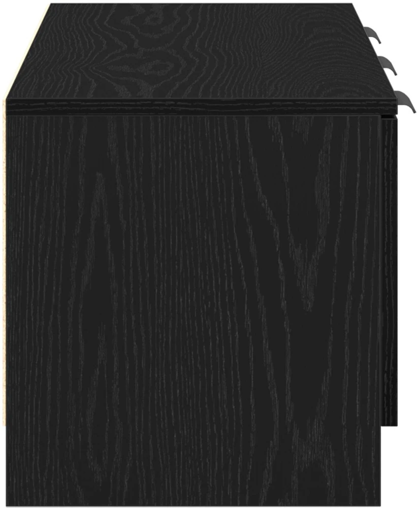 TV staliukas Televizoriaus spintelė 102 x 35 x 36,5 cm Juodas ąžuolas