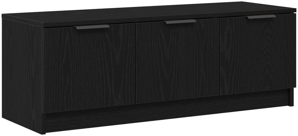 TV staliukas Televizoriaus spintelė 102 x 35 x 36,5 cm Juodas ąžuolas