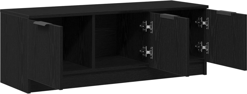 TV staliukas Televizoriaus spintelė 102 x 35 x 36,5 cm Juodas ąžuolas