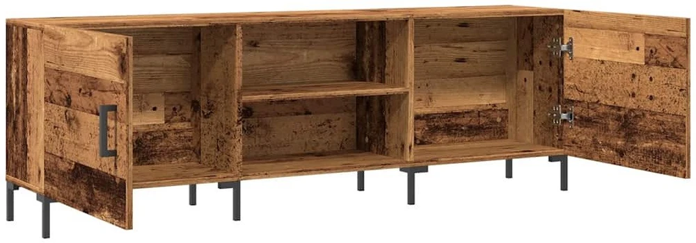 TV staliukas Televizoriaus spintelė, medienos, 150x30x50cm, apdirbta mediena
