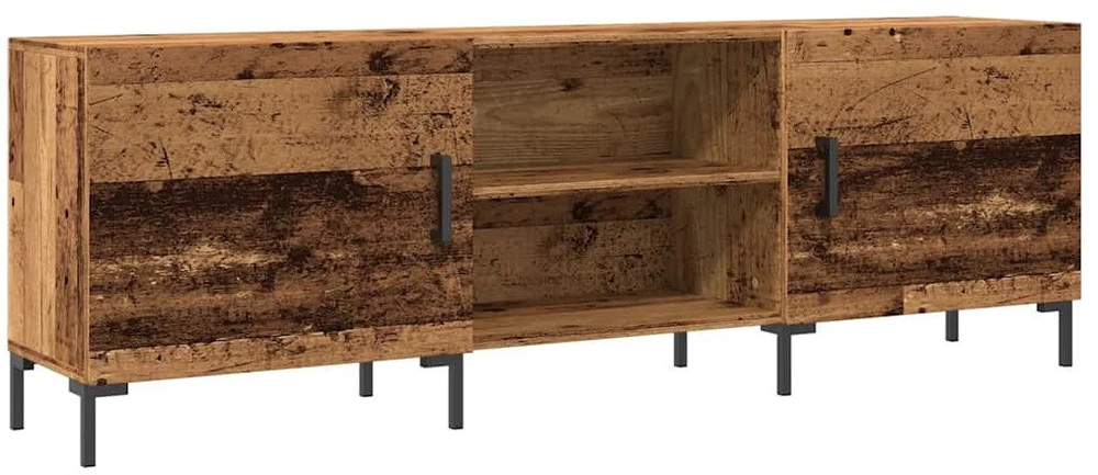 TV staliukas Televizoriaus spintelė, medienos, 150x30x50cm, apdirbta mediena