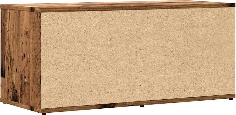 TV staliukas televizoriaus spintelė Old Wood 80x34x35,5 cm Engineered Wood