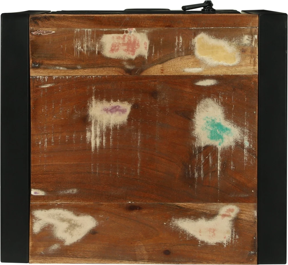 Vonios spintelė Ruda 40 x 35 x 90 cm Kietas atkurtas medis
