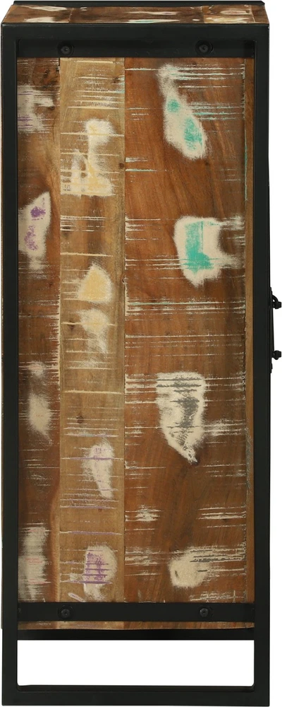 Vonios spintelė Ruda 40 x 35 x 90 cm Kietas atkurtas medis