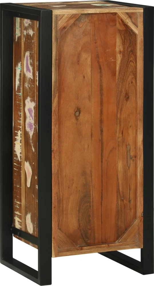 Vonios spintelė Ruda 40 x 35 x 90 cm Kietas atkurtas medis