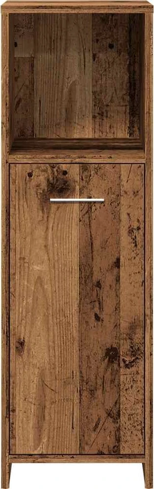 Vonios spintelė Old Wood 30x30x95 cm Engineered Wood